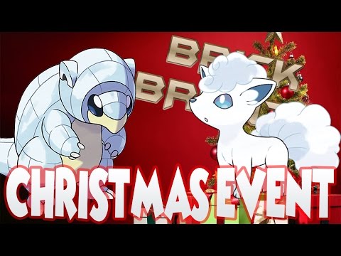 how to get alolan vulpix and evolve it roblox poke christmas event pokemon brick bronze