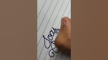 Joans | shorts #name #shortsvideo #handwriting #cursive #calligraphy