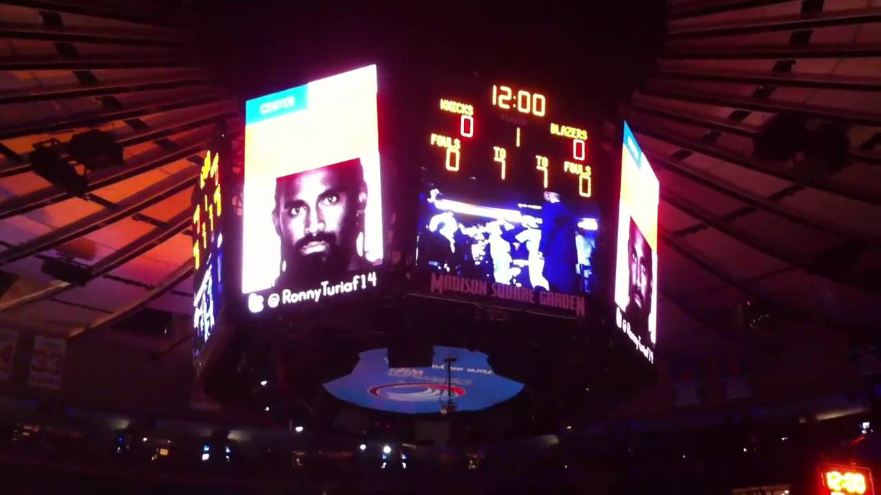 New York Knicks home opener 20102011 YouTube