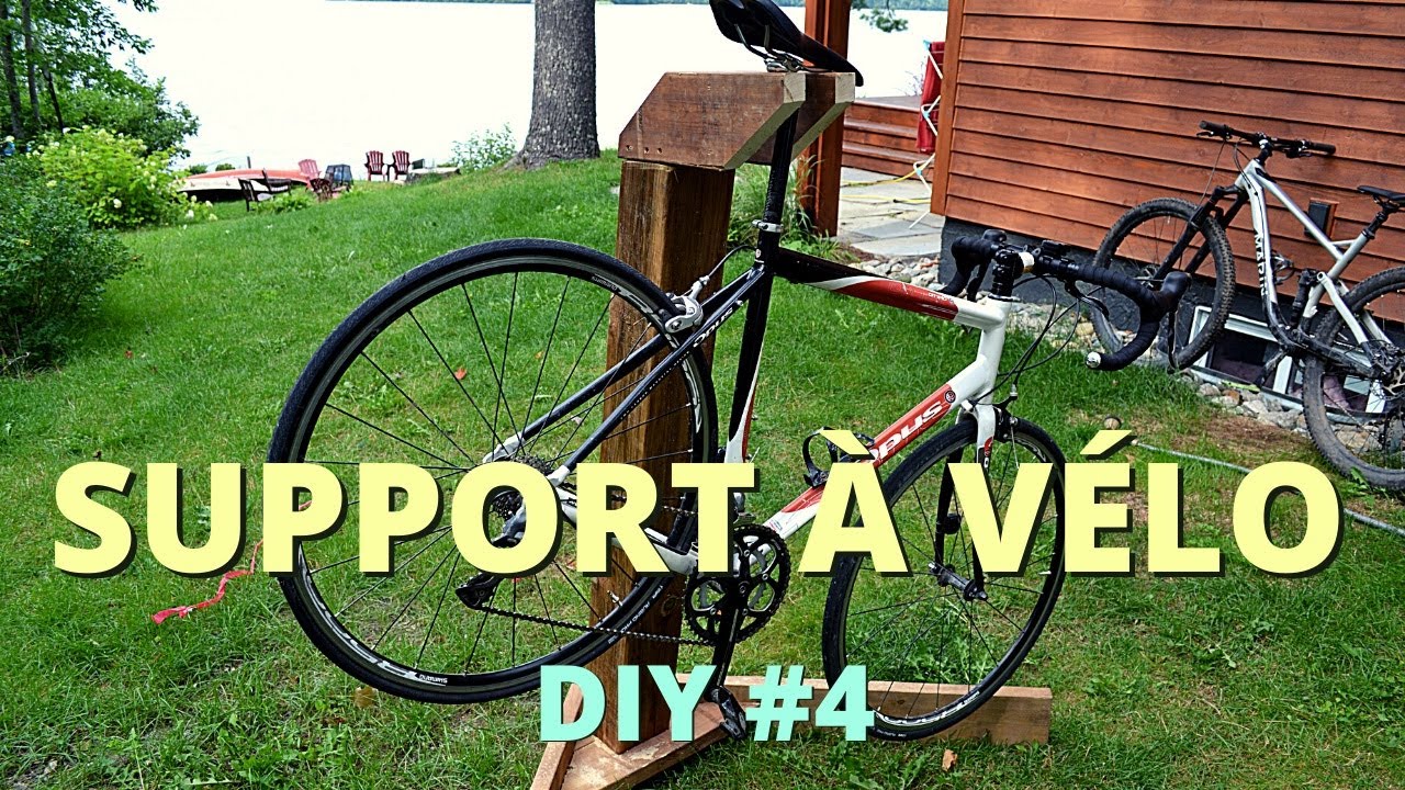 Support à vélo au design intéressant et créatif pour gagner de place et  égayer la maison