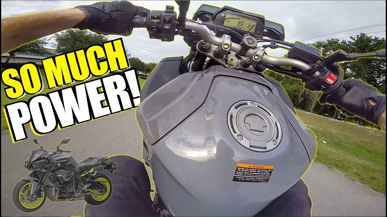 TORQUE MONSTER! 2017 Yamaha FZ10 Test Ride + Review YouTube