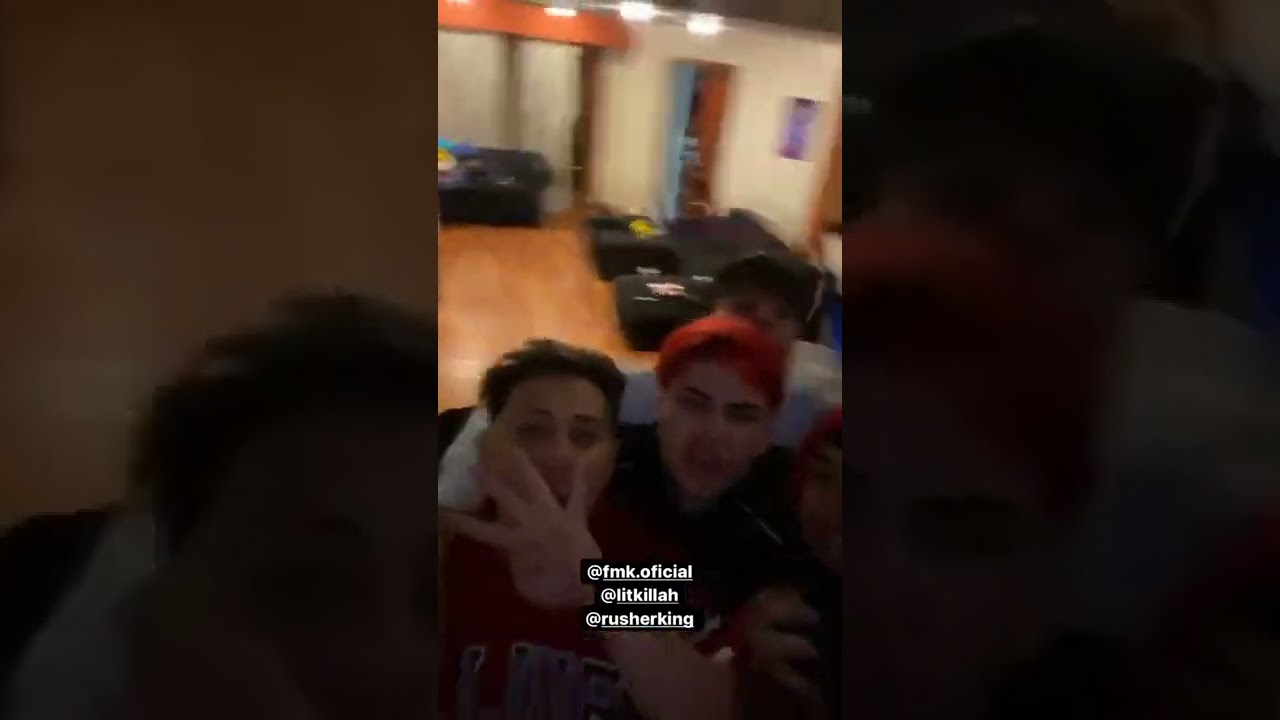 Tiago PZK, LIT killah, Fmk y Rusher King "Los De La Casa unidos"