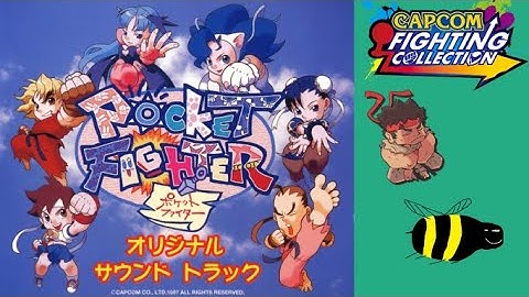 First time playing Pocket Fighter! | Capcom Fighting Collection