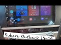 Subaru Outback Android  tesla install