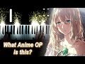 GUESS THE ANIME OPENING QUIZ - 25 Openings (Piano)