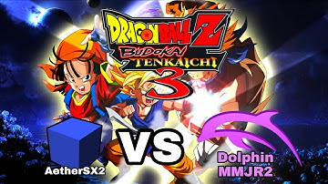 Dragon Ball Z: Budokai Tenkaichi 3 Comparison Dolphin MMJR2 VS AetherSX2 | SD865