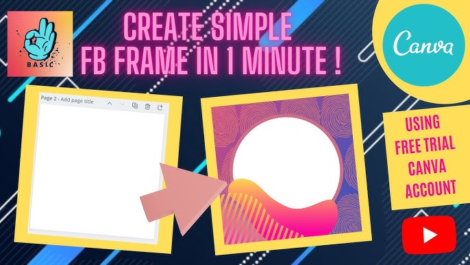 Facebook Frame In Canva Easy Tutorial