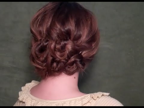 Vintage Bohemian Updo the Quick and Easy Way!