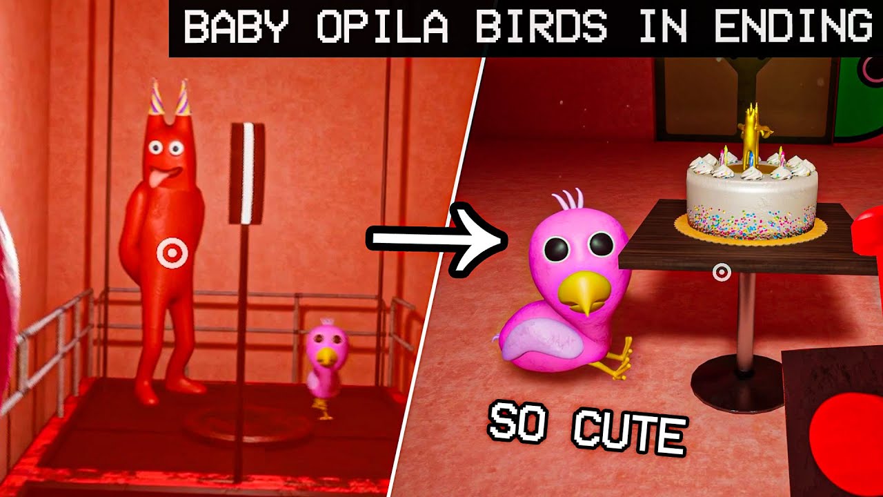 Reuniting Opila Bird With Her Cute Little Babies - Garten Of BanBan 2 
