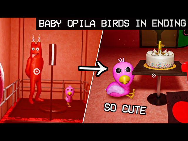 Garten of Banban 3 - All Opila Bird & Tarta Bird Secret Cutscenes 