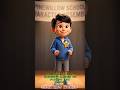 The Clear Mirror of Truth | A Pixar-Style Kids Story About Honesty#cartoonvideo #animation #viral