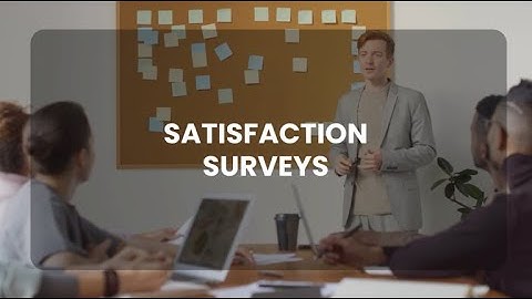Satisfaction Surveys Template for Customer Service Departments