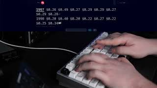 Typing Numbers/Symbols at 200WPM