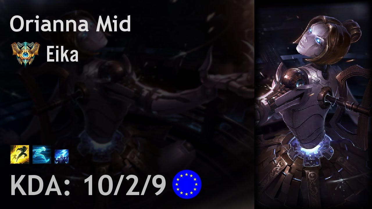 Orianna Mid vs Viktor - Eika - EUW Challenger Patch 6.21