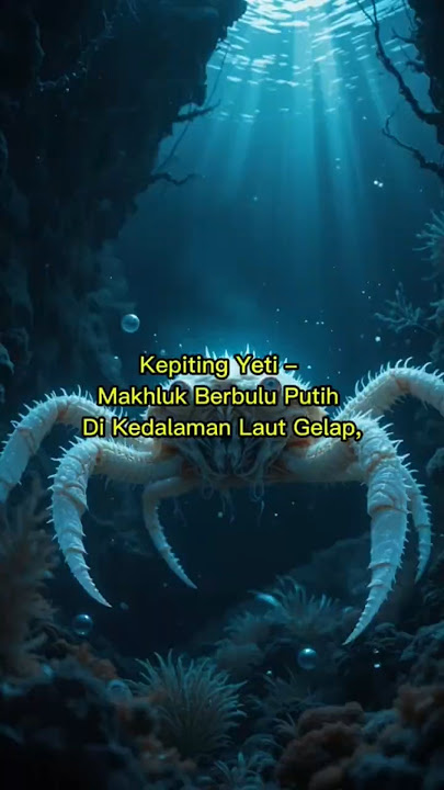 Makhluk Laut Ini Dijuluki Yeti – Apa Rahasianya?