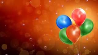 Footage Background 'Bunch Of Balloons'
