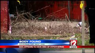 Man found dead in West End appears to have died of hypothermia