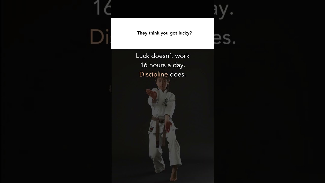 They Think You Got Lucky? Prove Them Wrong 💪 | Discipline Over Luck | 