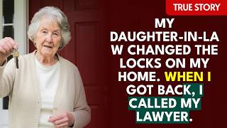 My Daughter-In-Law Changed The Locks On My Home While I Was Away. When I Got Back, I ...