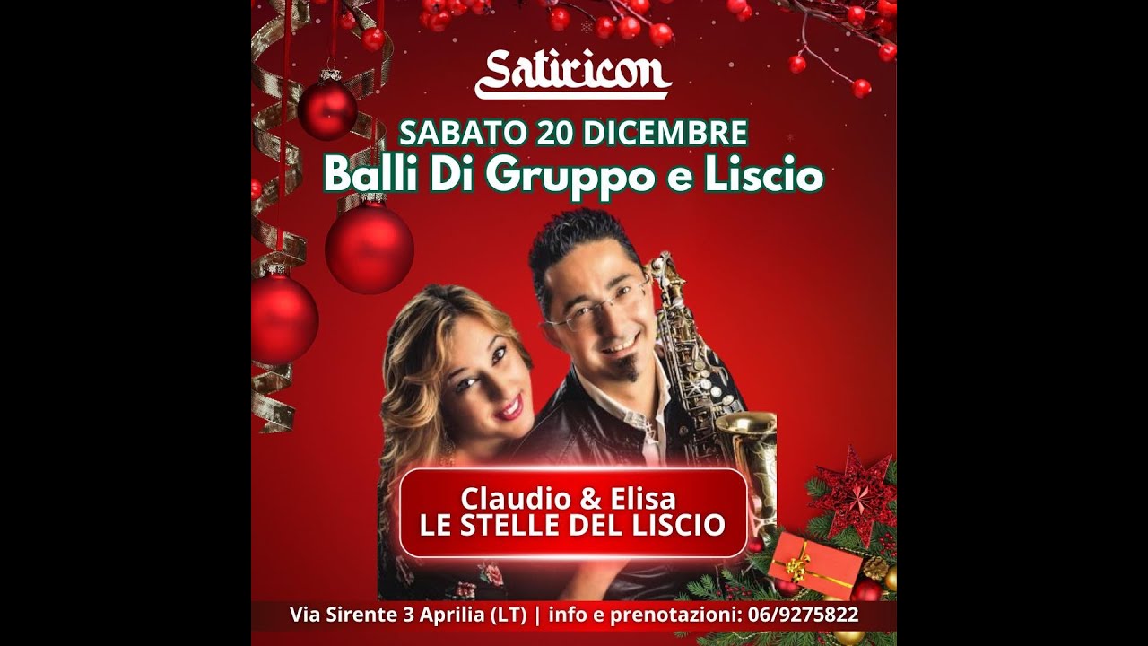 LE STELLE DEL LISCIO SERATA AL SATIRICON DANCING 