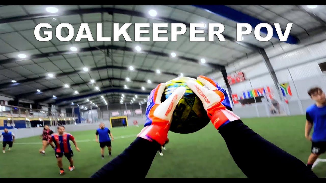 THEY TRIED TO RIP MY HEAD OFF! | Goalkeeper POV | Indoor Soccer | Scrimmages and Saves
