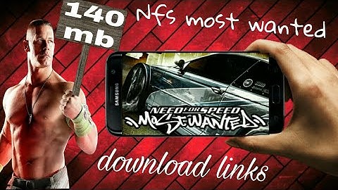 How to download Nfs most wanted game in 140 mb