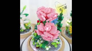 Wise Hawk 2775 / 2776 / 2777 / 2778 / 2779 / 2780 Eternal Flower Bouquet Flowers Gift Brick Bunga
