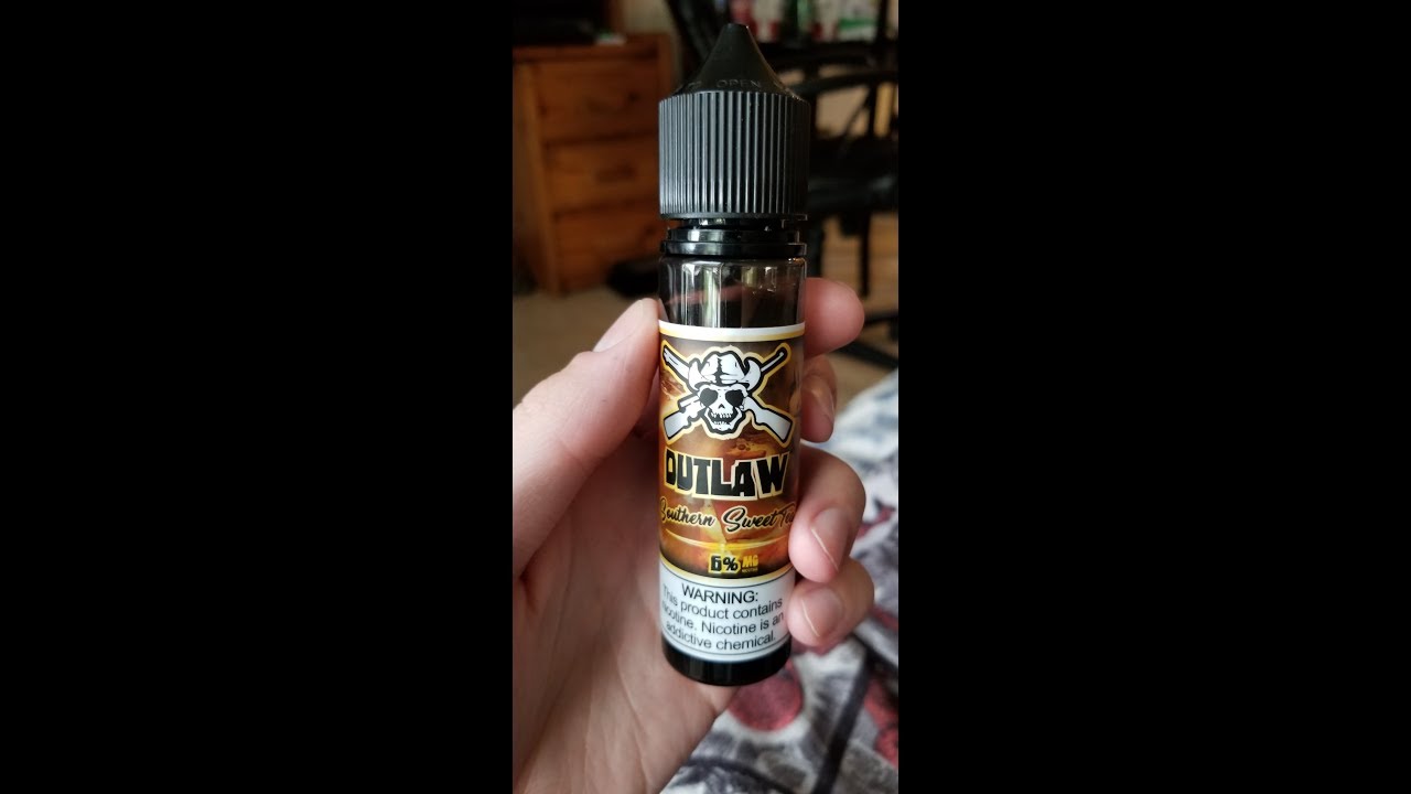 Outlaw Southern Sweet tea E-liquid Review