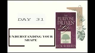 DAY 31 - Understanding your shape
