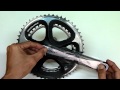 RACEshield - Installation on Shimano Dura-ACE FC-7900 crank arm