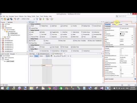 Getting Started With Hello World Message in JAVA Swing