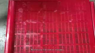 Polyurethane with steel mesh panel,modular sieve panels