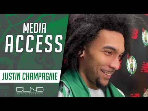 Justin Champagnie SIGNS with the Celtics