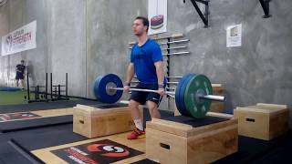 Clean Pull (From Blocks) | Strength & Conditioning Exercise Library