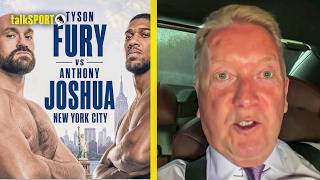 'TYSON HAS SIGNED!' Frank Warren REACTS to Tyson Fury Post On Anthony Joshua Fight...