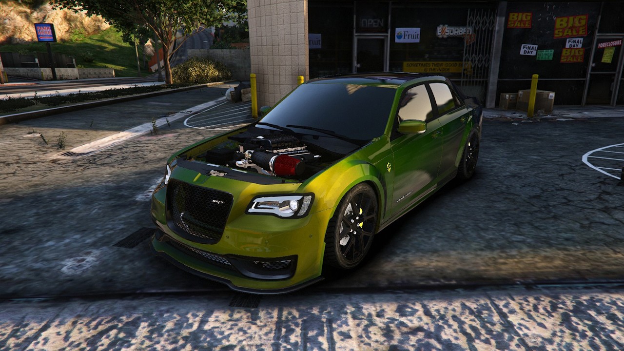 Quick Job In The Garbage Truck & Picking Up 300 Chrysler With A Crazy color (SGM FAMILY RP S1 E6!!)