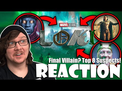 LOKI Final Villain? Top 8 Suspects Full Investigation - Reaction! Loki Finale! Episode 6 Predictions
