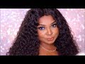 HAIRSMARKET CURLY WIG TRY ON! OMG I LOVE THIS UNIT!