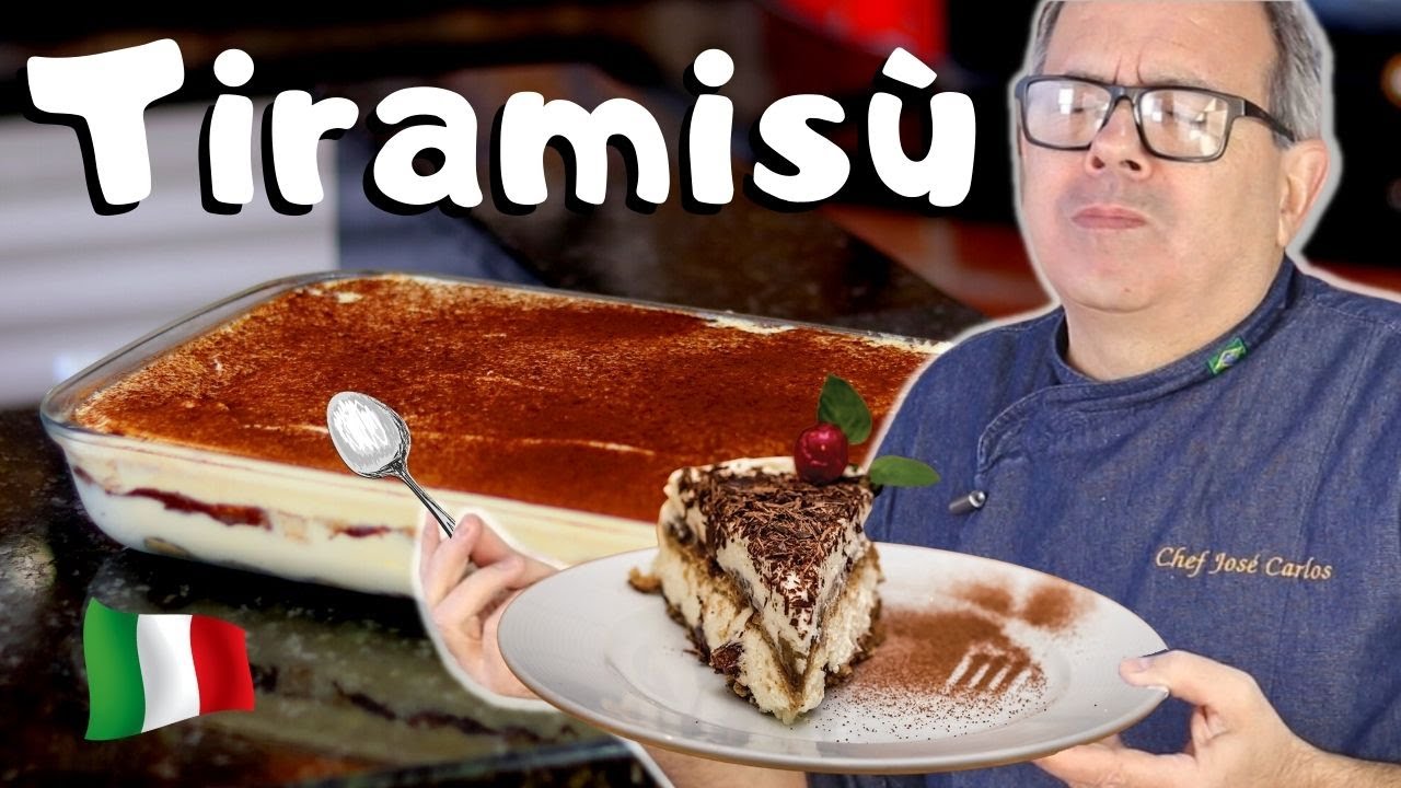 RECEITA DO TIRAMISÙ | A MELHOR SOBREMESA DO MUNDO!