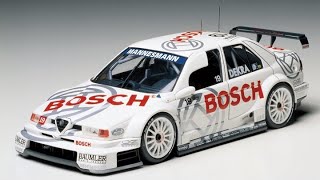 Unboxing Tamiya 1/24 Bosch Alfa Romeo 155 V6 TI