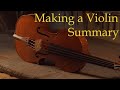 Making A Violin ALL THE STEPS Amati Model
