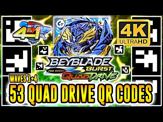 all wave 1 beyblade burst turbo qr codes !!!