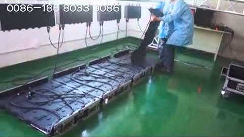 How to install LED screen wall Pantalla E-mail: flexible.led.display.screen@gmail.com