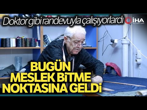 73 Yaşındaki Terzi, Mesleğini İlk Günkü Heyecanla Sürdürüyor