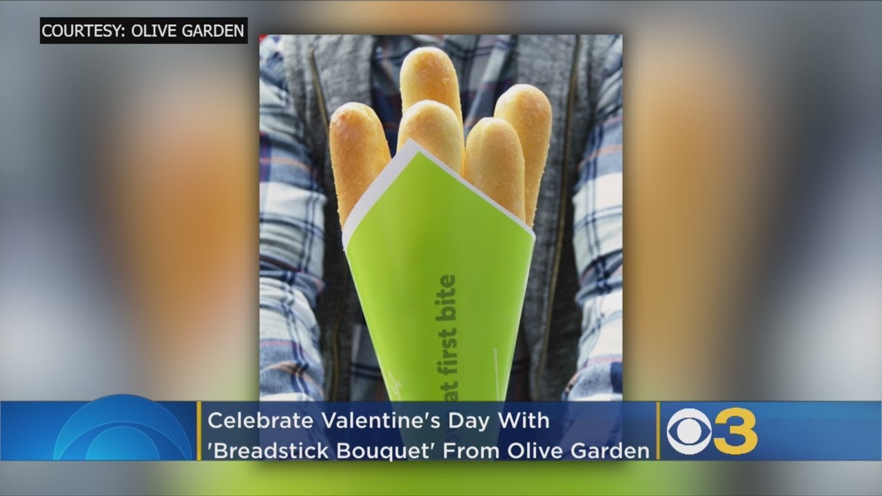 Celebrate Valentine S Day With Breadstick Bouquet From Olive
