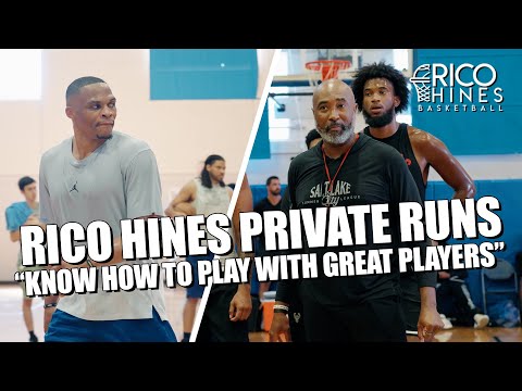 Rico Hines Private Runs feat. Russ Westbrook, Cade Cunningham, Davion Mitchell & MORE