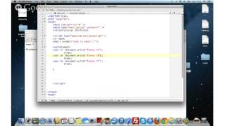 Javascript  Tutorial 8 - Switch