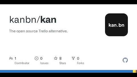 GitHub - kanbn/kan: The open source Trello alternative.