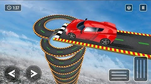 Mega Ramp Car jumping Racing Game #androidgameplay IOS gameplay