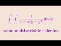 A ridiculously awesome iterated integral